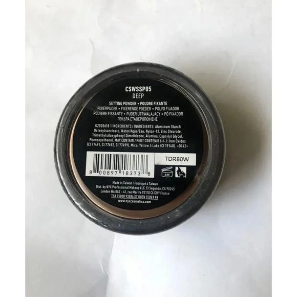 NYX CAN'T STOP WON'T STOP SETTING POWDER 0.21oz/6g - DEEP CSWSSP05 - Picture 2 of 3